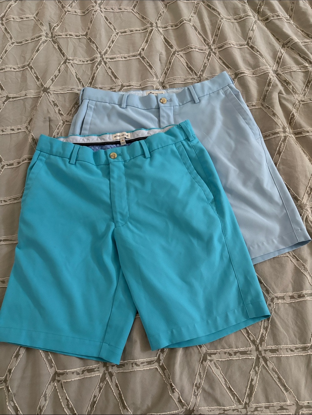 Peter Millar Men’sTurquoise Golf Shorts size 30